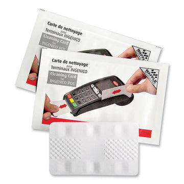 TST/Impreso, Inc. Magnetic Card Reader Cleaning Cards, 2.1" X 3.35", 50-carton freeshipping - TVN Wholesale